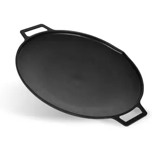 Korean BBQ C IH Griddle Grill Pan, Nonstick Coating, All Stove(Gas, & Induction), Indoor Griddle (16 IN)