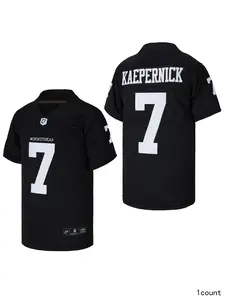 ImWithKap 7 Colin Kaepernick IM with KAP Movie Football Jersey Embroidery White Black