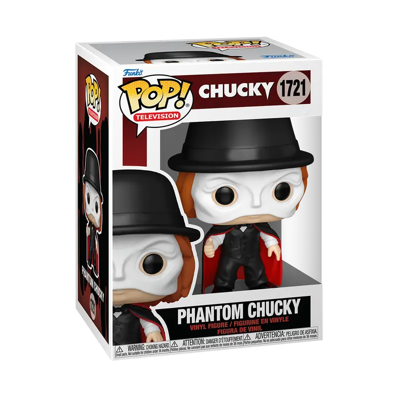 Funko POP Horror: Chucky - Phantom Chucky w/ vRare Pop Protector Included