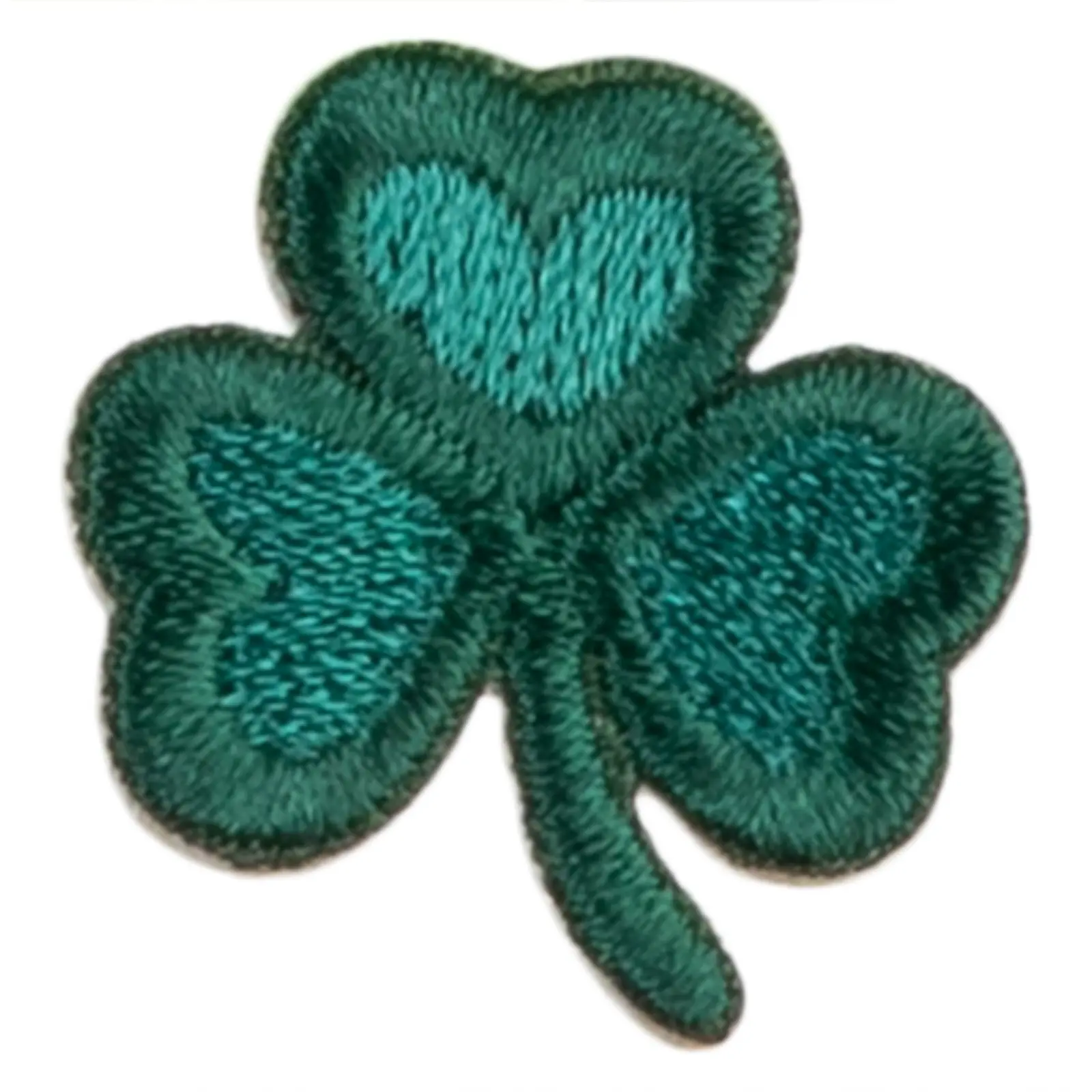 Shamrock St. Patrick's Day Embroidered Iron On Patch