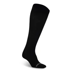 Everyday Light Compression Black Knee-High Socks - Classic Effortless Style, All-Day Comfort, Gentle Support, Breathable Knit, Versatile for Workwear & Casual Fits