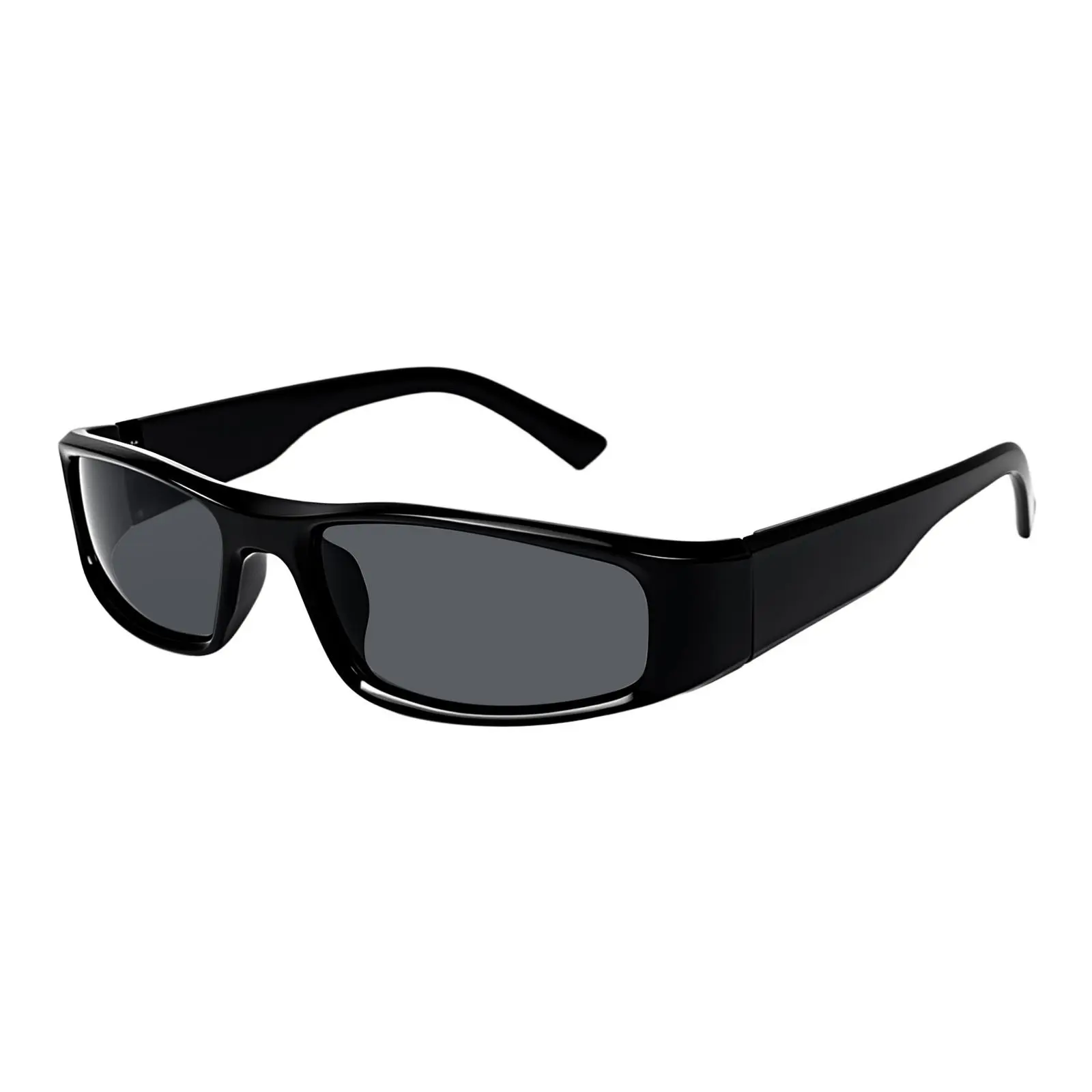 OIDEA Y2K Retro Rectangle Sunglasses for Men and Women, UV400 Polarized Narrow Frame Sunglasses for Driving and Outdoor