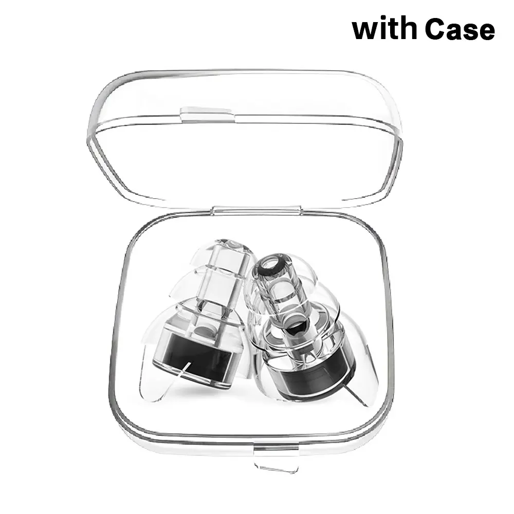 High Fidelity Silicone Earplugs, 3-Layer Design, Reusable for Concerts & Dj, Comfortable Tips, Daily Use, Perfect Gift