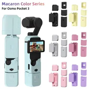 Silicone Protective Case for DJI OSMO Pocket 3 Anti-Scratch Lens Cap Cover Shell Camera Accessories for Pocket 3
