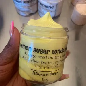 Lemon sugar Bundt cake Whipped body butter Hydrating