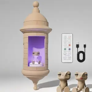 “This Halloween, light up your love… with haunted Coquis 💔🐸 3D-printed Male & Female Puerto Rican Frogs — Glow red for passion, purple for mystery, green for… witchcraft? 🧙‍♀️ Remote included