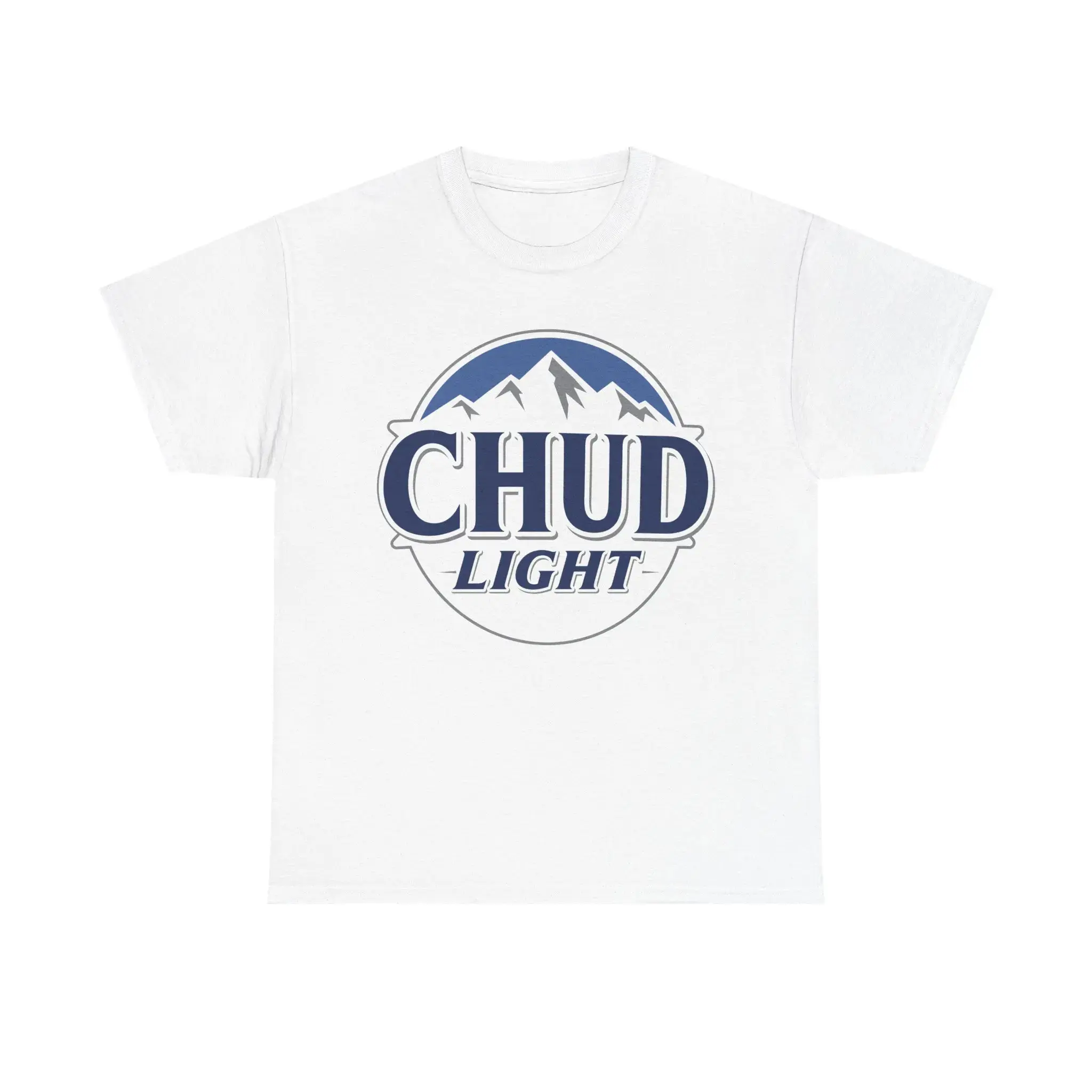 Menswear Unisex Chud Meme Graphic Tshirt - Soft Round Neck Shortsleeve Casual Top for Men, Machine Washable, Cotton