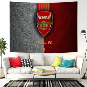 A-Arsenal FC Tapestry Background Hanging Cloth Bedroom Room Decor Aesthetic Tapestry Wall Party