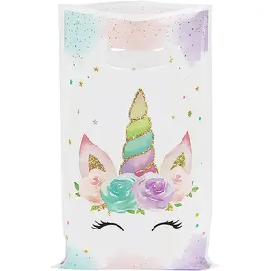 30 count Unicorns Goodie Bags Party Favor Bags with Handles for  Birthday