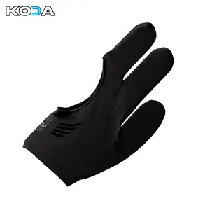 KODA Pro Series Unisex Full Finger Gloves - Billiard Accessories with Reduced Friction, Multi-Size for Billiards, Snooker