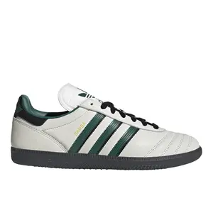 adidas Mens Samba Jp Lace Up Sneakers Shoes Casual - Green, White