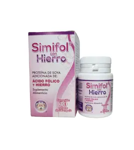 simifol con Hierro - Simifol with Iron folic Acid and Iron Food Supplement