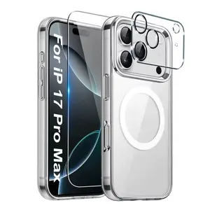 iPhone 13-17 Pro Max Screen Protector & Camera Lens Guard 9H Hardness Military-Grade Tempered Glass Ultra HD Clear Scratch Resistant