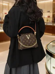 Women's Bucket Bag 2026 New Summer Floral Elegant Commuter Shoulder Crossbody Handbag, All Season Fashion Accessory