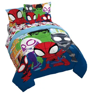 Sunny Side Up Spidey & His Amazing Friends Bed Set Sunny Side Up Spidey & His Amazing Friends Bed Set