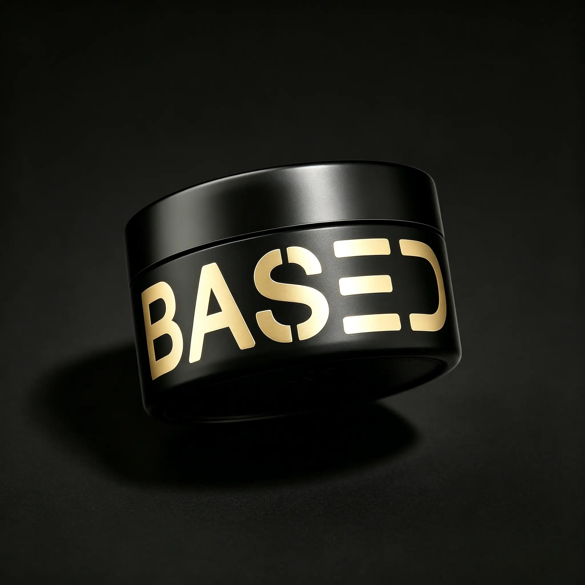 BASED Medium Hold Medium Shine Hair Pomade, Light Flexible Styling Paste for Everyday Hairstyles