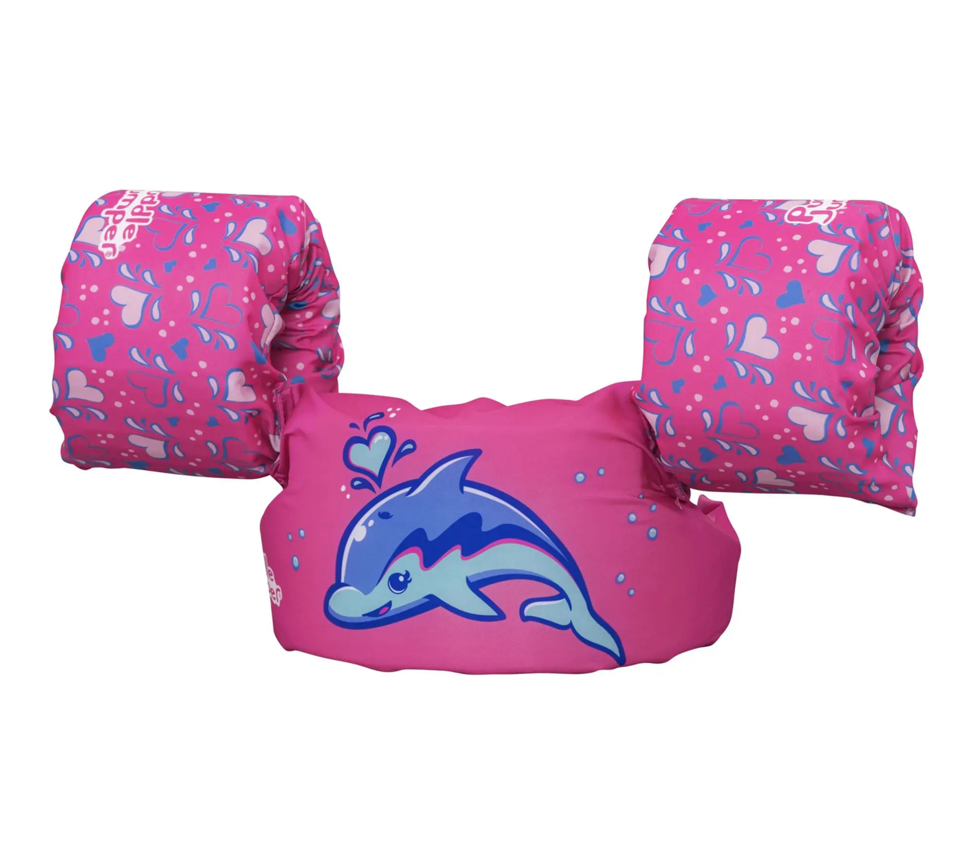Puddle Jumper Fabric Life Vest With Armbands Float Jacket