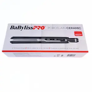 BaBylissPRO Porcelain Ceramic 2" Straightening Iron BP9561UC -Brand New