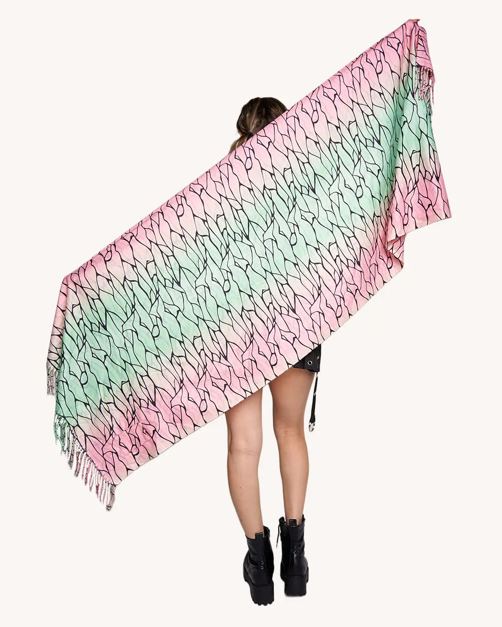 Butterfly Dance Pashmina
