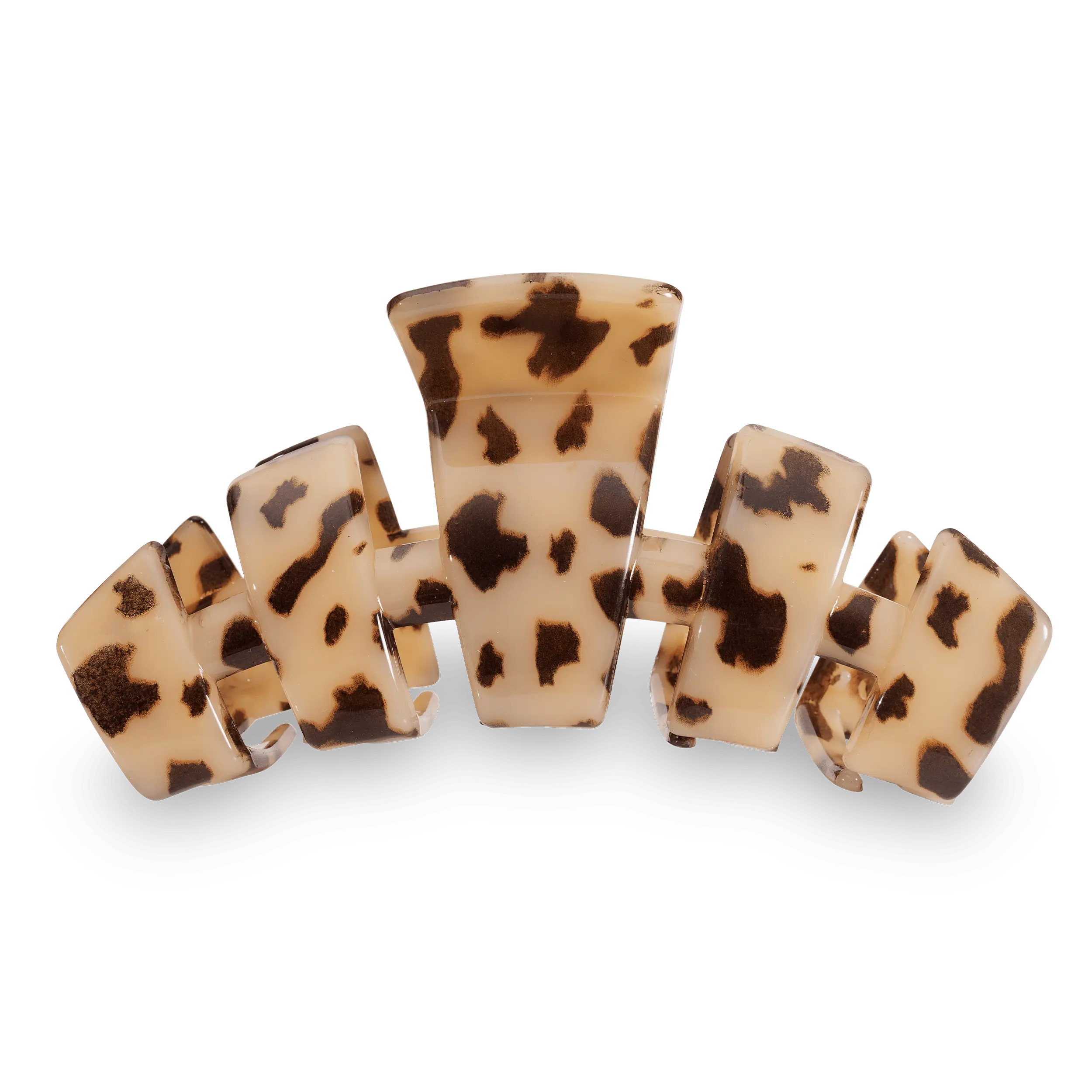 TELETIES -  Blonde Tortoise - Classic Large Hair Clip claw grip