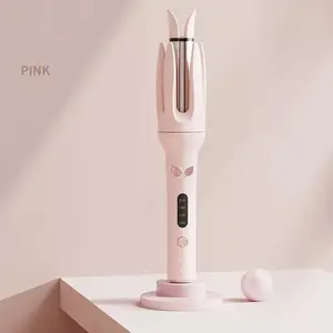 Automatic Hair Curler with 28mm Barrel, 4 Temperature Modes, Smart Timer & Sensor, Long-Lasting Waves, Safety Auto Shut-Off, Adjustable Curler