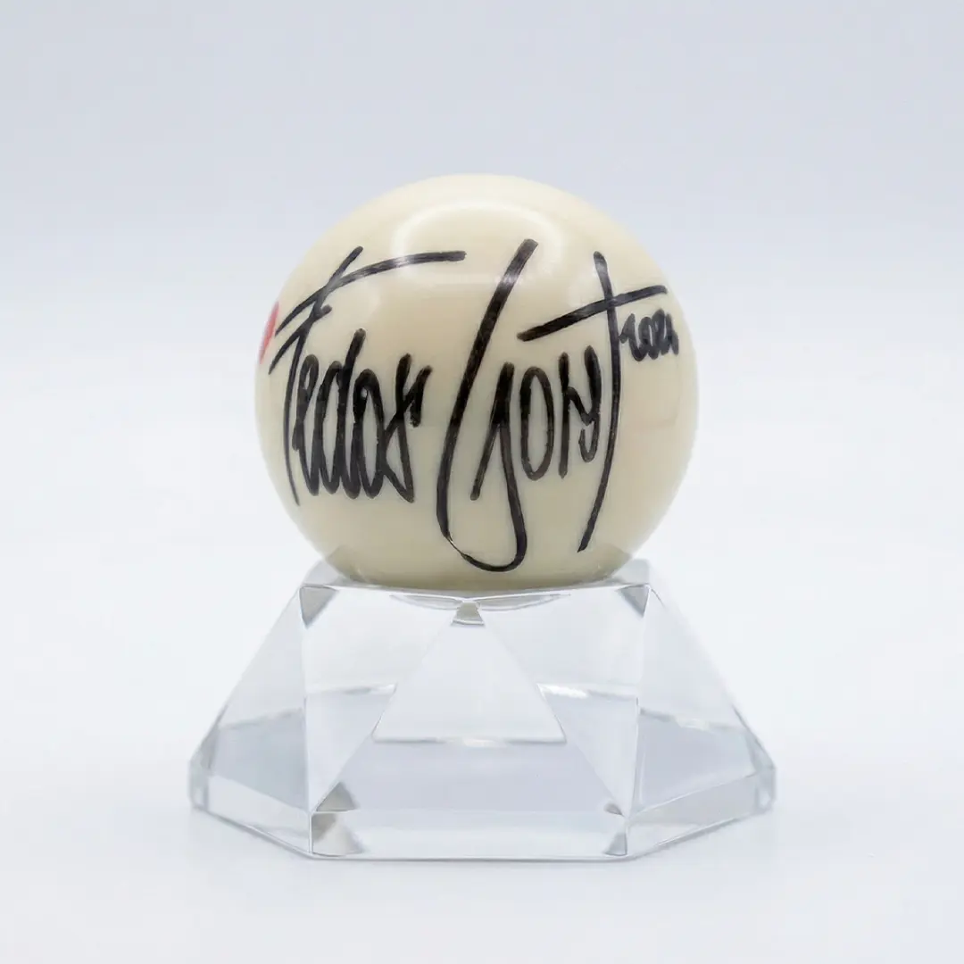 Limited Edition Signed Cue Ball