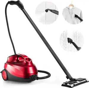COSTWAY 2000W Steam Cleaner with 19 Accessories, 1.5L Tank, Extra-Long Power Cord, Chemical-Free Pressurized Cleaning, 2000W Multi-Purpose Steam Cleaning System, or Floors, Cars, Home Use