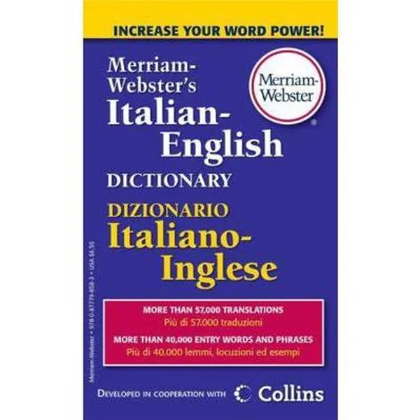 USED-Merriam-Webster's Italian-English Dictionary by Merriam-Webster (Mass Market Paperback)