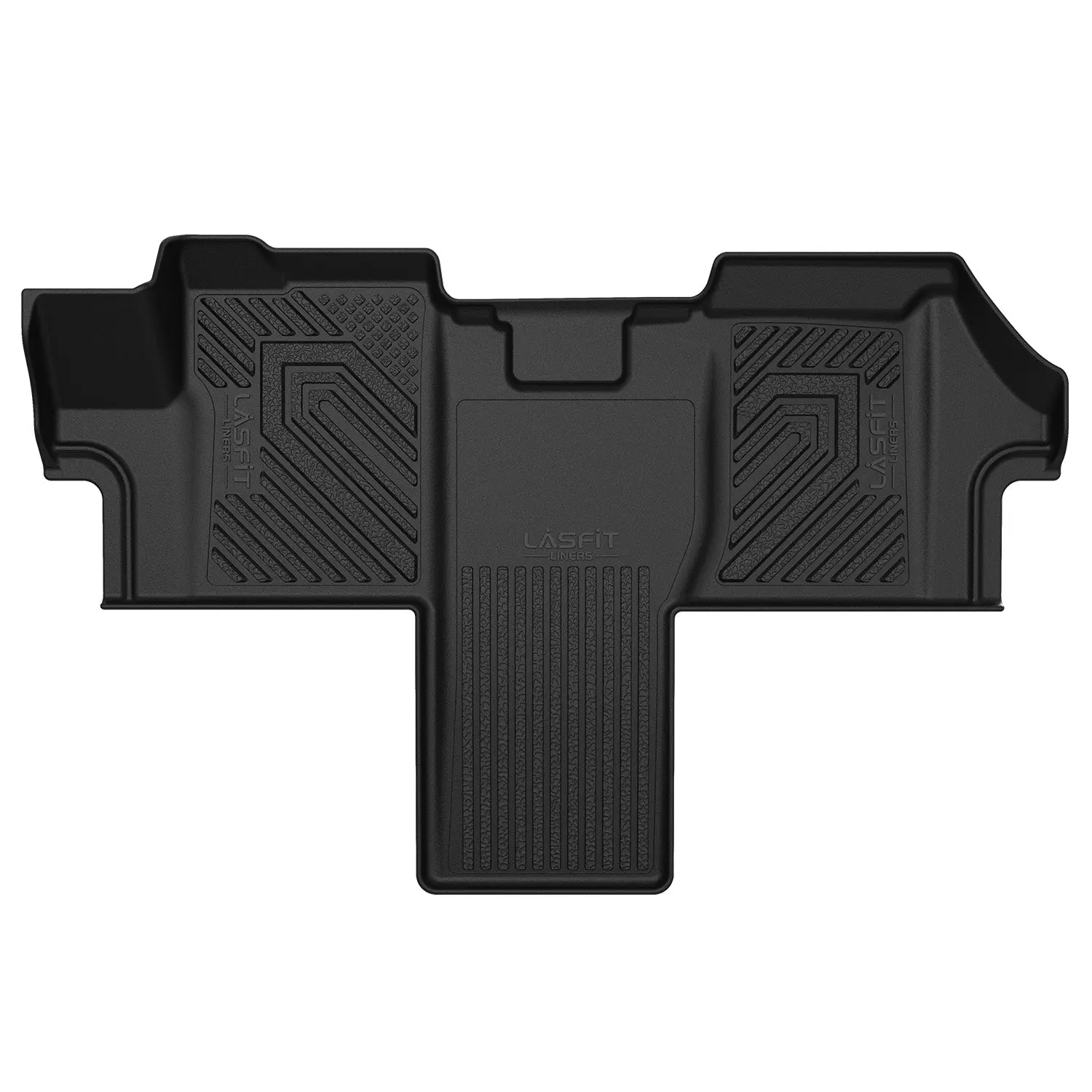 Lasfit Floor Mats for Trucks - Vehicle-Specific Fit Car Floor Mats for 2018-2026 Ram Promaster, All Weather Anti-Slip Deep Groove Spill Trap Truck Accessories, Easy-to-Clean Interior Liners