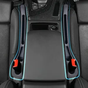Durable 2-Piece Universal Tpu Car Seat Gap Organizer, Easy Block Function, Non-Intrusive Design, Car Interior Storage Box, Car Console Organizer, Car Interior Organizers