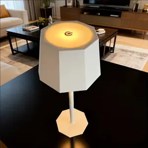8-Sided Adjustable Desk Lamp, Touch Control Three-Color Dimming, Bedroom Night Light, Home Decor, Outdoor Lighting, Gift Idea