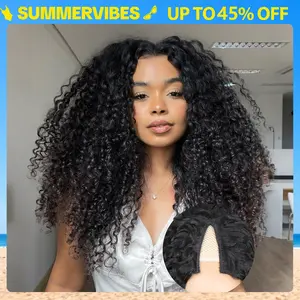 Tahikie V Part Curly Wig Straight Wig FB30 Highlight Wig Real Brazilian Human Hair Upgrade U Part Wig NO Leave Out Real Scalp Beginner Friendly 180% Density Glueless Wigs No Sew In NO Glue For Women #TikTokShopHolidayHau #SummerVibes