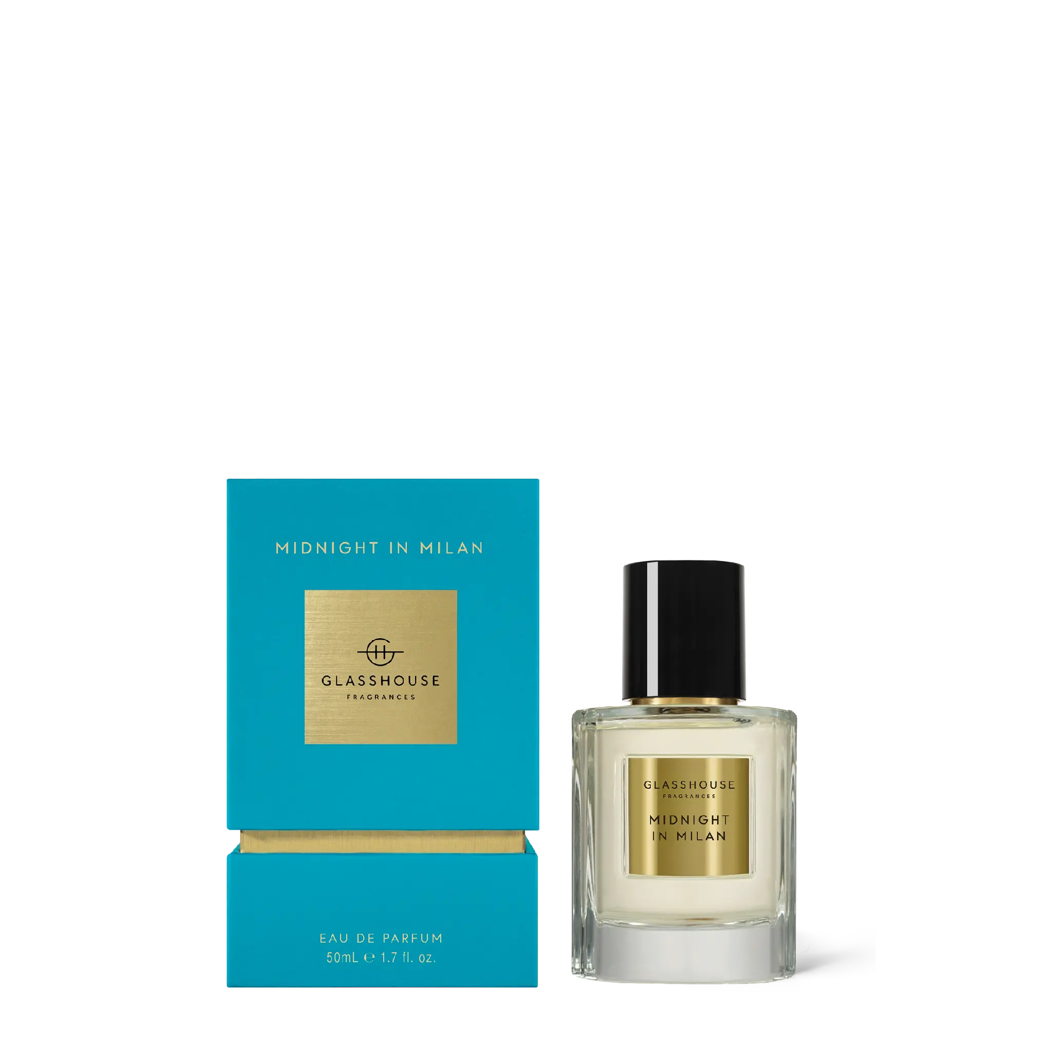 Glasshouse Fragrances Midnight in Milan Eau de Parfum - Saffron & Rose 50ml