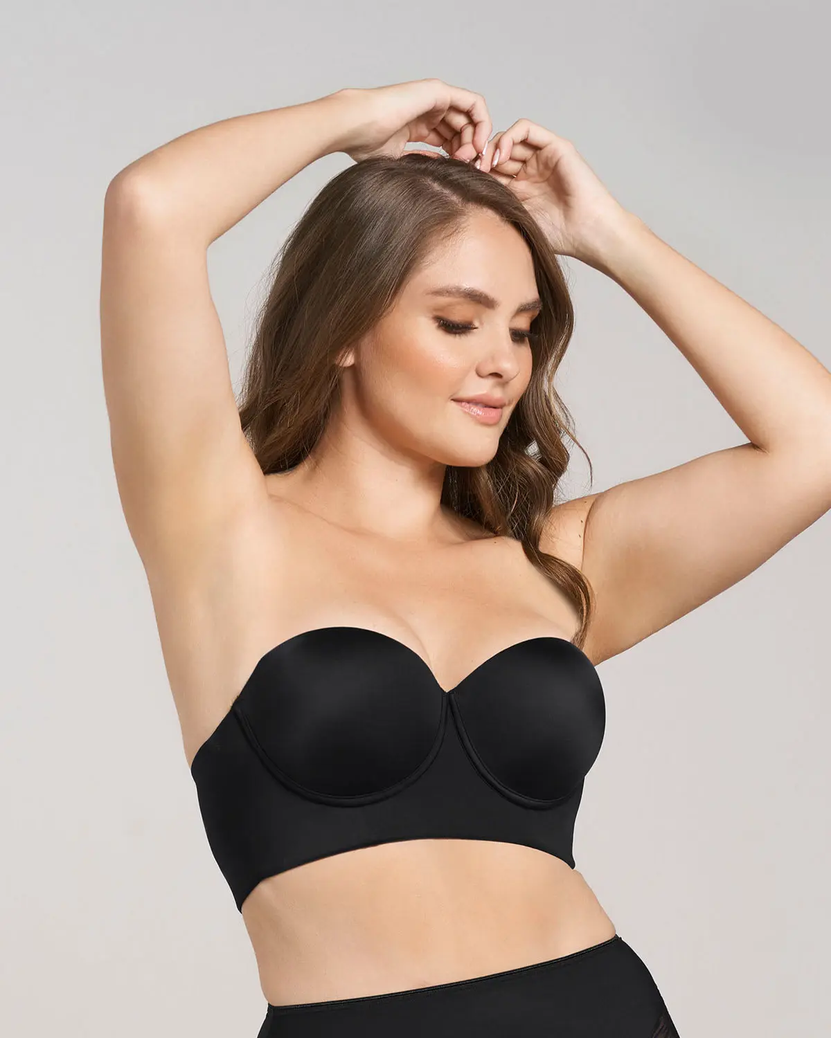 011911 Bra 360: Strapless Longline Contouring Bra