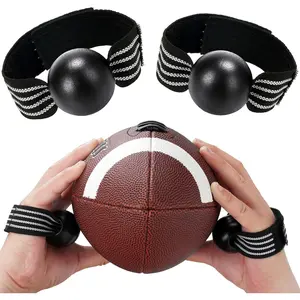 American Football Catching Trainer Band, Rugby Football Catching Receiver Trainers, Football Receiving Training, Volleyball Catching Training Hand Strap Beginner Practice Fingertip