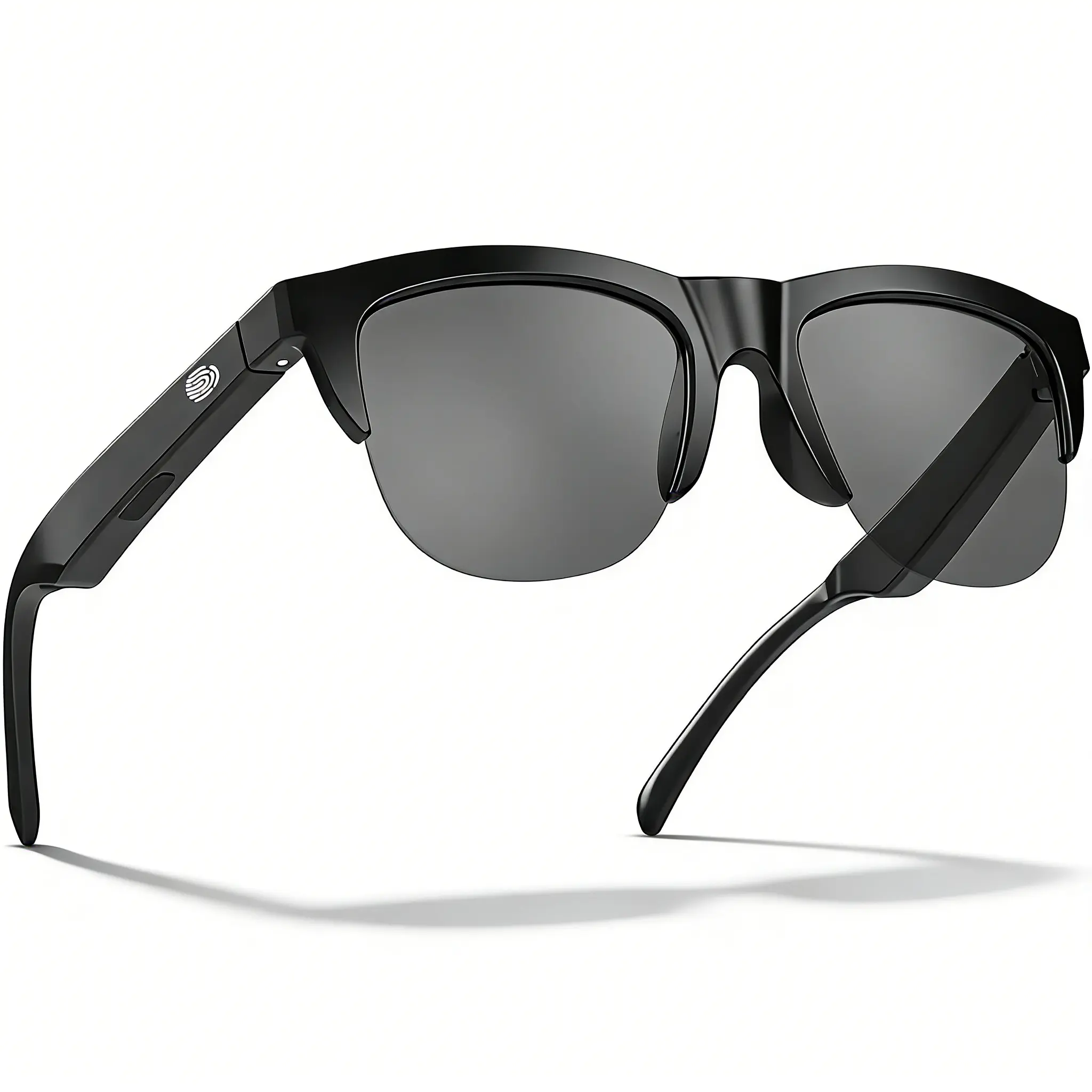 F01 Smart Audio Bluetooth Glasses | Motorcycle Riding Sunglasses with Music & Call | Open-Ear Speakers for Bikers & Outdoor Sport | Impact Resistant Anti-Blue Light Glasses for Driving & Office | Ideal Tech Gift for Men, Women, Birthday & Holiday