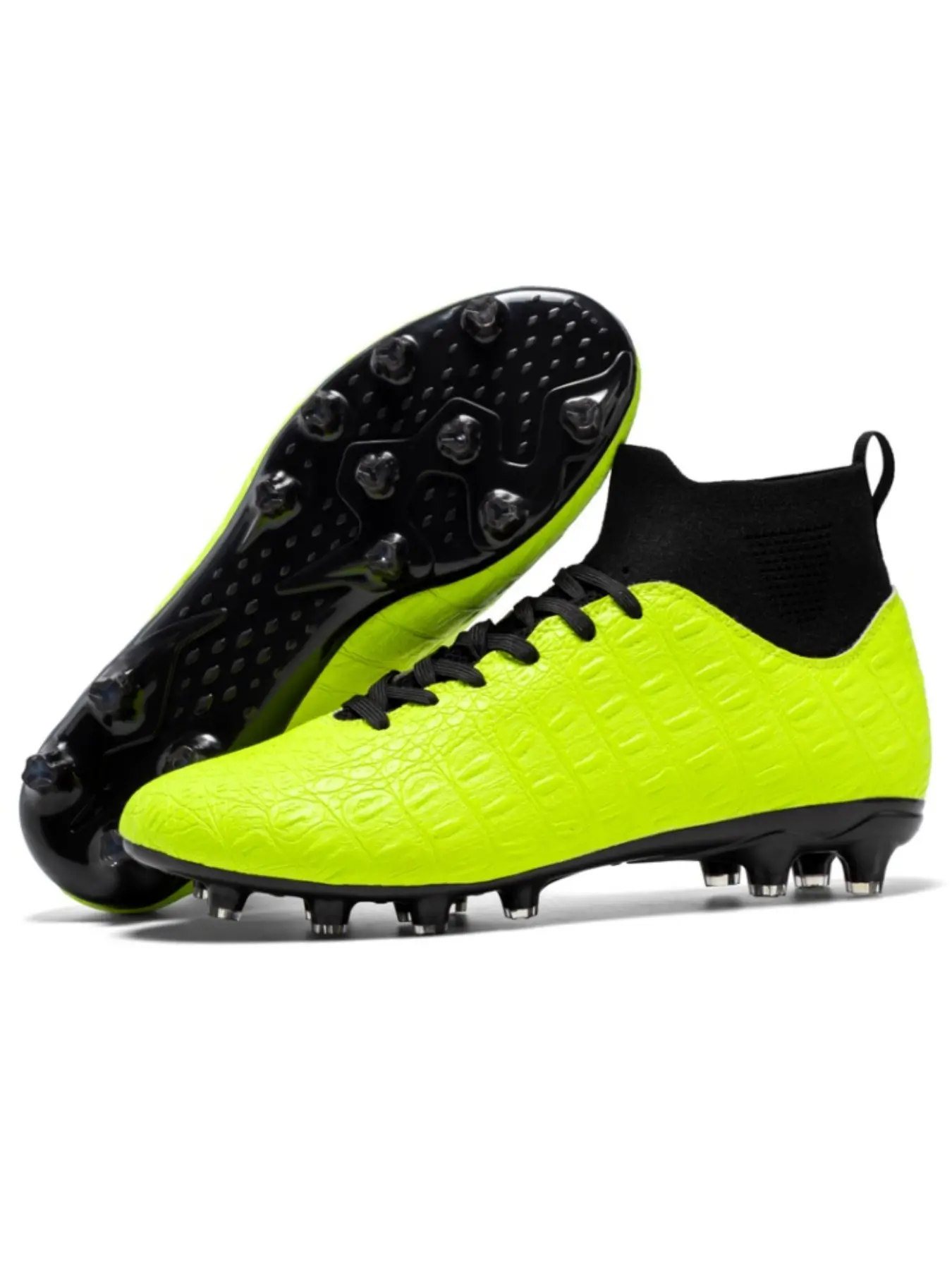 Unisex High-End Seamless Soccer Shoes, Football Field Boots, Anti-Slip Durable Outdoor Grass Cleats, Superior Grip and Support, Stylish and Premium