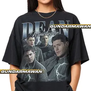 [Sale up to 50%] [Free Ship] Limited Dean Winchester Vintage T-Shirt, Gift For Woman and Man Unisex Shirt