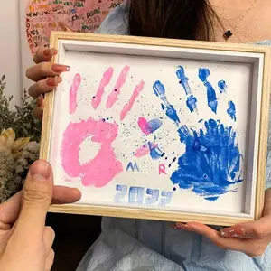 DIY Handprint Photo Frame | Perfect Gift for BFF, Valentine’s & Mother’s Day + Pet Paw Print Option