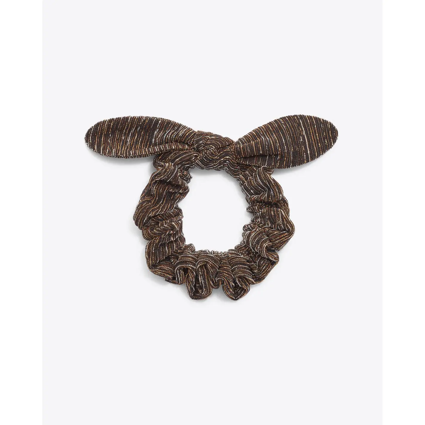 Lurex Knot Scrunchie