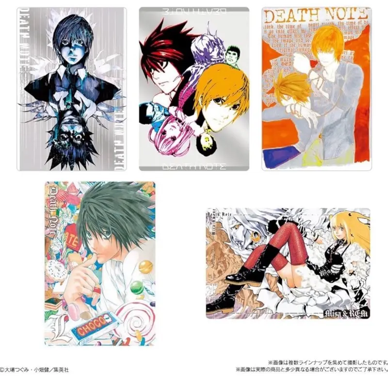 Death Note Wafer Card Collection (Blind Pack) One Pack - TikTok Shop