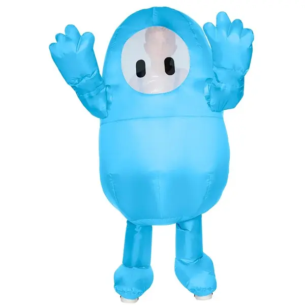 Fall Guys Child Blue Inflatable Costume