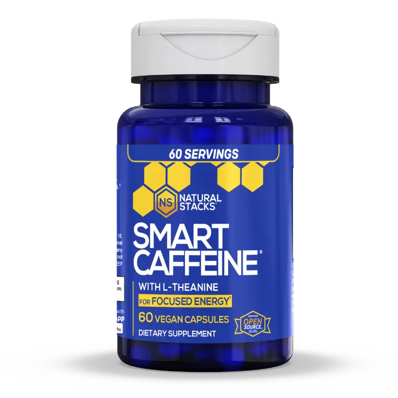 Smart Caffeine - Supports long-lasting energy and attention without jitters, anxiousness, or crash.*