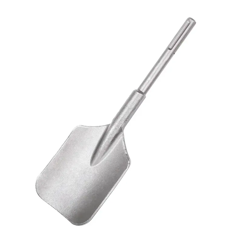 Vearter 1PC SDS-MAX Durable Metal Shovel, Wide Flat Chisel-Shaped Jackhammer Drill Bit, Long-Lifespan Tool for Excavation, Gardening