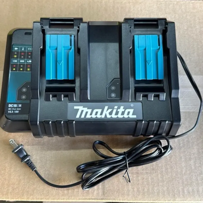 Makita 14.4-18V Dual Charger Model DC18SH for Battery Charging