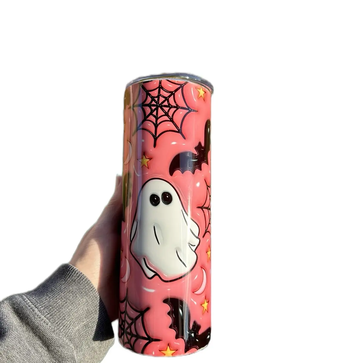 Spooky cute ghost tumbler