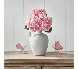 18" Natural Touch Hydrangea Bundle By Valerie