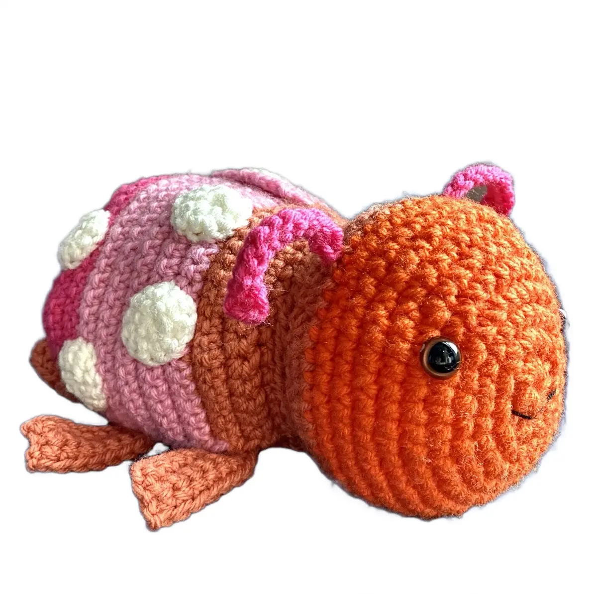 Lesbian Ladybug Handmade Crochet Plushie