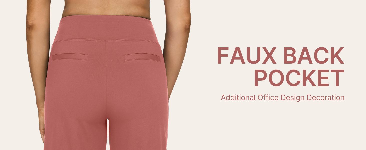 G4Free Women's High Waist Wide Leg Yoga Pants - Soft Stretch, Pockets, Curvy Plus-Size Clothes, Business Casual Pants for Women, Chic Daily Outfit EverGoing 2026