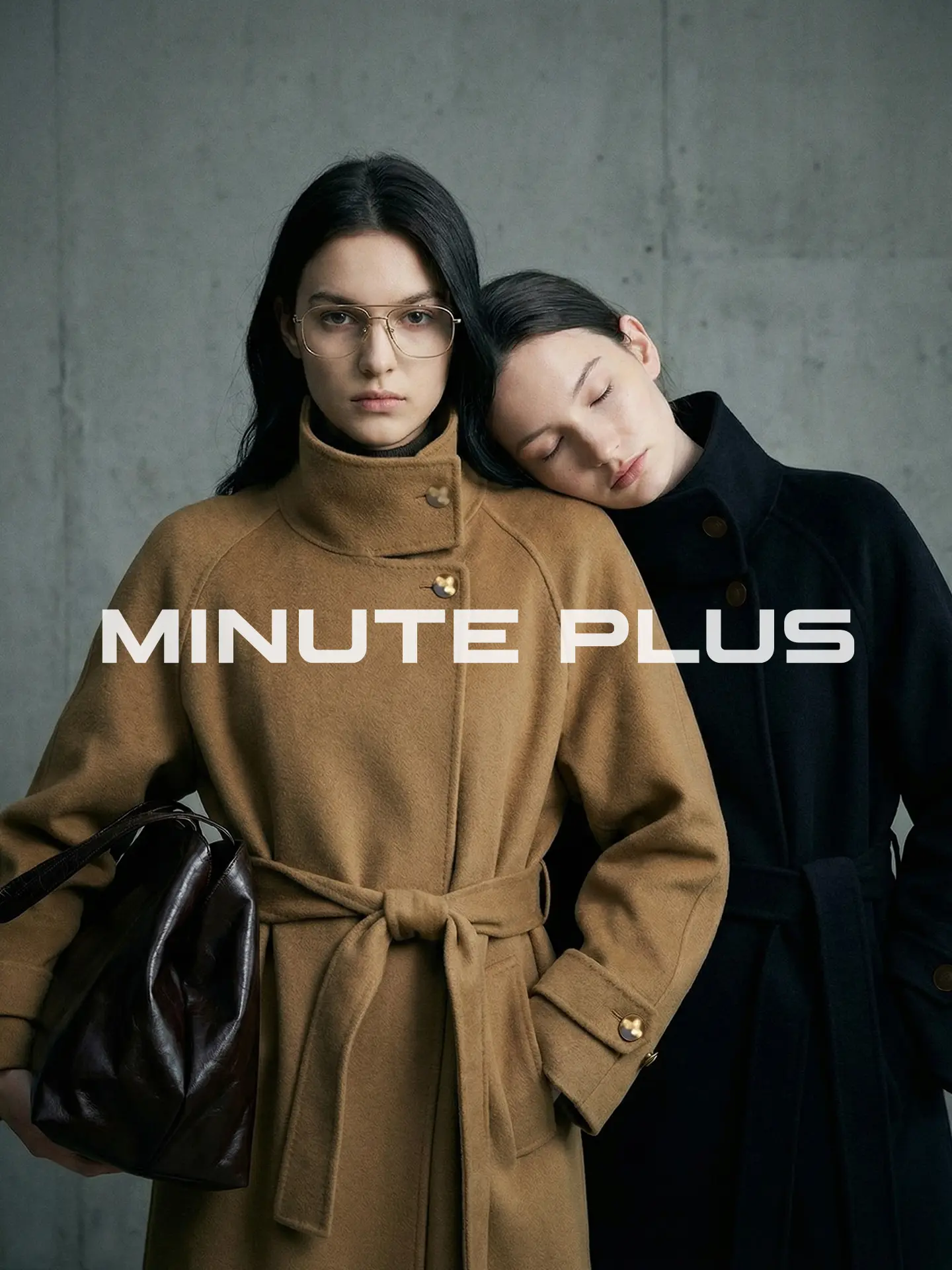 Women’s High Neck 100% Wool Belted Long Coat, Winter Premium Wool Outerwear